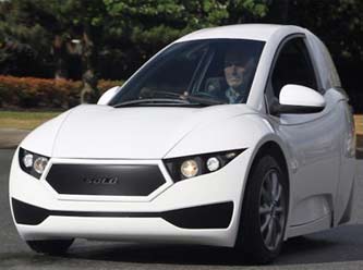 Tek kişilik elektrikli otomobil satışta