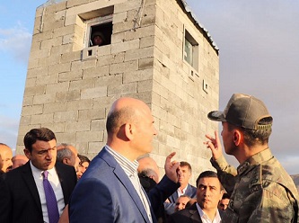 10 şehit verdiğimiz Tendürek'te biriketten nöbet kulübesi!