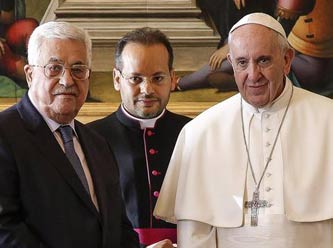 Vatikan'da ilk kez Filistin Büyükelçiliği açıldı.