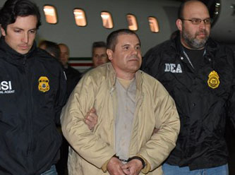 Meksikalı 'El Chapo-Bücür' lakaplı Joaquin Guzman ABD'ye teslim edildi