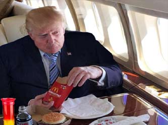 McDonalds'tan ABD'yi karıştıran Trump tweeti!