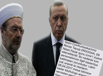 İzmir Müftülüğü'nden imamlara skandal talimat!