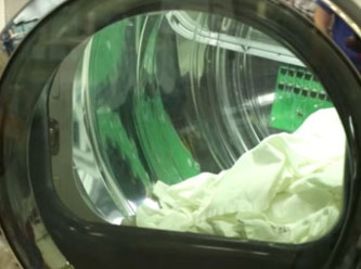 Çamaşırları sesle kurutan makine yaptılar