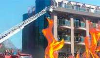 Kemer'deki 5 yıldızlı otelde yangın