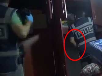 Ev baskınında hırsızlık yapan polis serbest bırakıldı