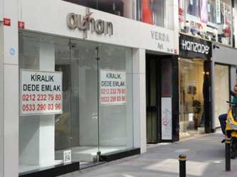 Ofislerin yüzde 21'i boş kaldı, outlet parladı