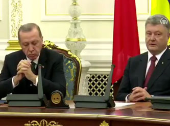 Erdoğan basın toplantısında neden uyudu?