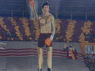 Kafaya bak! 'Rocky koreografi'si Pensilvanya mesajıymış