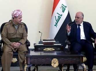 Bağdat ile Erbil yönetimleri  görüştü