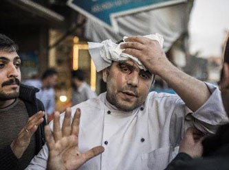 Restorana roket düştü: 5 yaralı