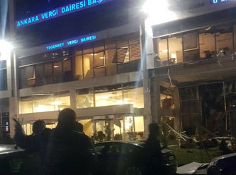 Ankara Vergi dairesinde patlama: Sabotaj ihtimali yüksek