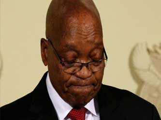 Güney Afrika eski devlet başkanı Zuma teslim oldu
