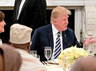 Başkan Trump ilk defa iftar programı düzenledi