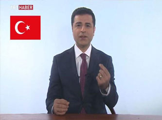 TRT Demirtaş'ın videosunu Youtube'dan kaldırttı