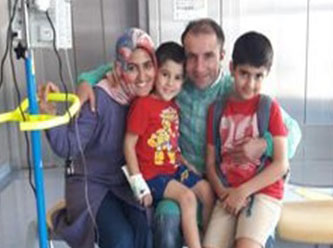 Yunanistan'da hastalanan Nail babası ile kavuştu....