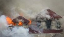 TRT dizi setinde yangın çıktı, Diriliş Ertuğrul dekorları tamamen yandı