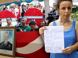 İçişleri Bakanlığı şehit polisin eşine haciz gönderdi