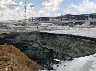 Üçüncü Havalimanı'ndaki çökmelerle ilgili korkutan senaryo