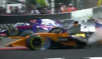 Formula 1 Belçika etabında korkutan kaza