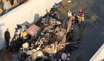 İzmir'de içinde göçmenlerin bulunduğu kamyon devrildi: 19 ölü