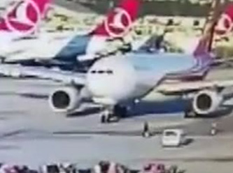 Atatürk Havalimanı’nda faciadan dönüldü…