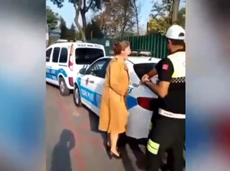 Trafikte çığlık atan öğretmenin cezası belli oldu