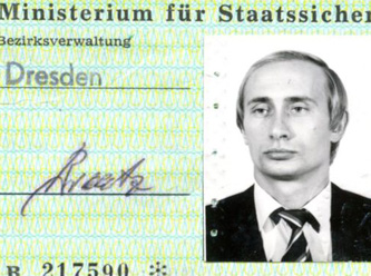 Rusya Devlet Başkanı Putin'in ajanlık kimliği Almanya'da bulundu