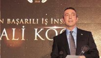 Fenerbahçe Başkanı Ali Koç'u Galatasaraylılar ödüle boğdu