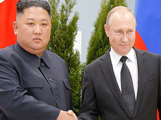 Putin ile Kuzey Kore lideri buluştu