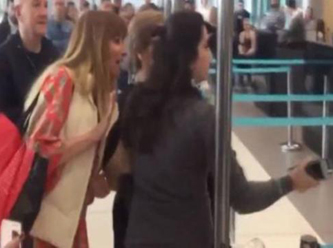 Havalimanındaki hakaret olayı davasında karar veridi