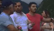 Kürdistan atkısı takan Iraklı turistler Trabzon'da linç edildi, polis gözaltına alıp sınır dışı etti