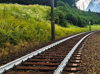 Avusturya tren raylarını beyaza boyuyor