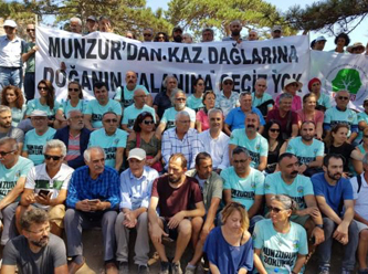 Dersim Belediye Başkanı Maçoğlu'ndan Kaz Dağları'na ziyaret