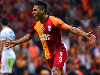 Galatasaray Falcao ile 3 puanı kaptı