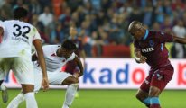 Trabzonspor-Gençlerbirliği maçında 4 gol vardı