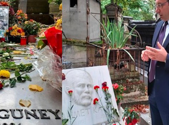 İmamoğlu'ndan Güney ve Kaya'nın mezarına ziyaret