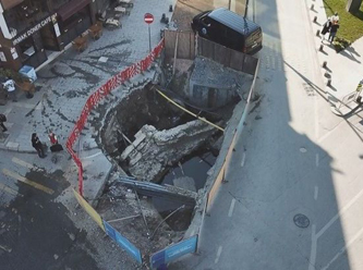 Üsküdar'da sokak ortasından adeta tarih fışkırdı