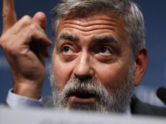 George Clooney'den Trump'a 'harekat' eleştirisi