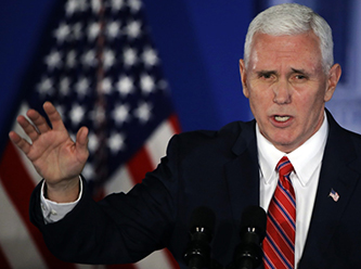 Mike Pence başkanlık yarışından çekildi