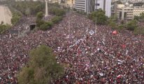 Şili'de 1 milyon kişi sokağa çıktı