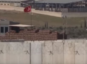 Ruslar Türk askerinin çekildiği gözlem noktasını yayınladılar