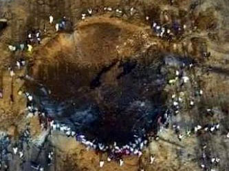 Nijerya'ya meteor mu düştü?