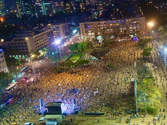 İsrail'de hükümet karşıtı protestolar devam ediyor