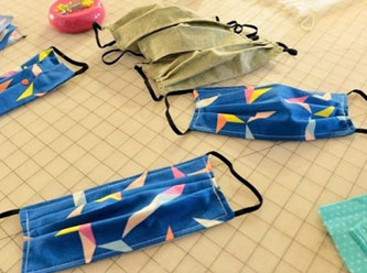 Evde maske dikerken dikkat!