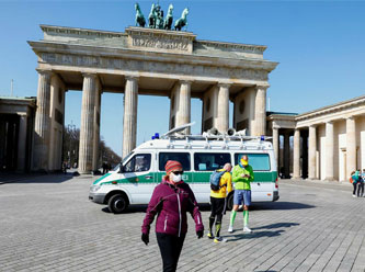 Almanya'da üç ilçede kırmızı, 9 ilçede turuncu alarm