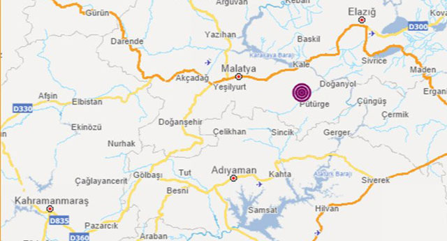 Malatya güne sarsıntıyla başladı: 4.5 büyüklüğünde deprem korkuttu!