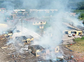 Bu kaçıncı patlama: Buna da kaza diyecekler !