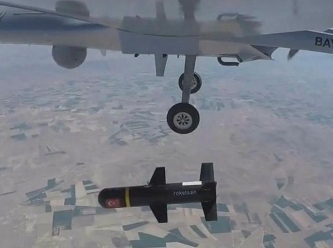 Rojava'da SİHA bombardımanı