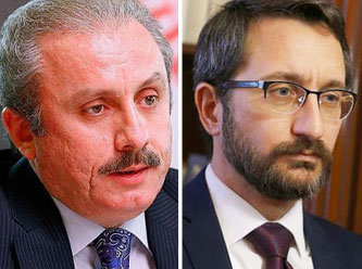 Şentop adının Altun'un altına yazılmasına kızmış