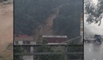 Trabzon’da sel ve heyelan! Mahsur kalanlar var